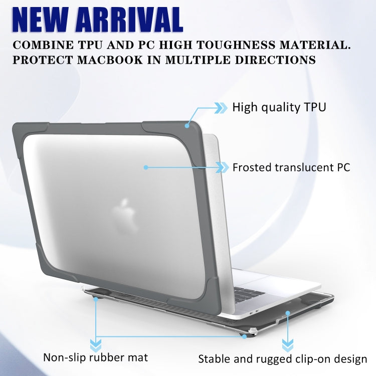 適用於MacBook Pro 16 inch A2141  PC + TPU 雙色筆記本電腦保護殼