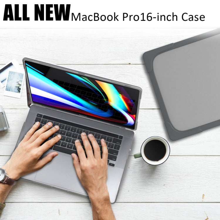 適用於MacBook Pro 16 inch A2141  PC + TPU 雙色筆記本電腦保護殼