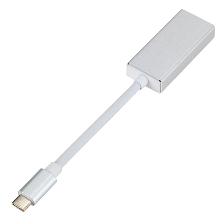 USB 3.1 Type-C 公頭轉Mini DP母頭 高清轉換線，線長：12cm