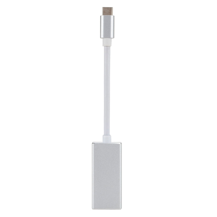 USB 3.1 Type-C 公頭轉Mini DP母頭 高清轉換線，線長：12cm