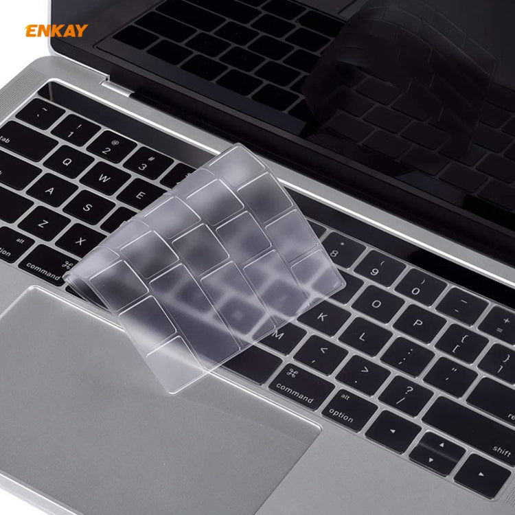 ENKAY 美版筆記本超薄TPU鍵盤保護膜  適用於MacBook Pro 13.3 inch A1706 / A1989 / A2159 & Pro 15.4 inch A1707 / A1990