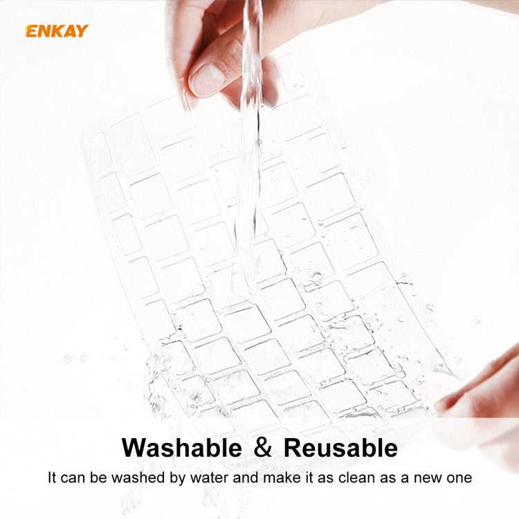 ENKAY 美版筆記本超薄TPU鍵盤保護膜  適用於MacBook Pro 13.3 inch A1706 / A1989 / A2159 & Pro 15.4 inch A1707 / A1990