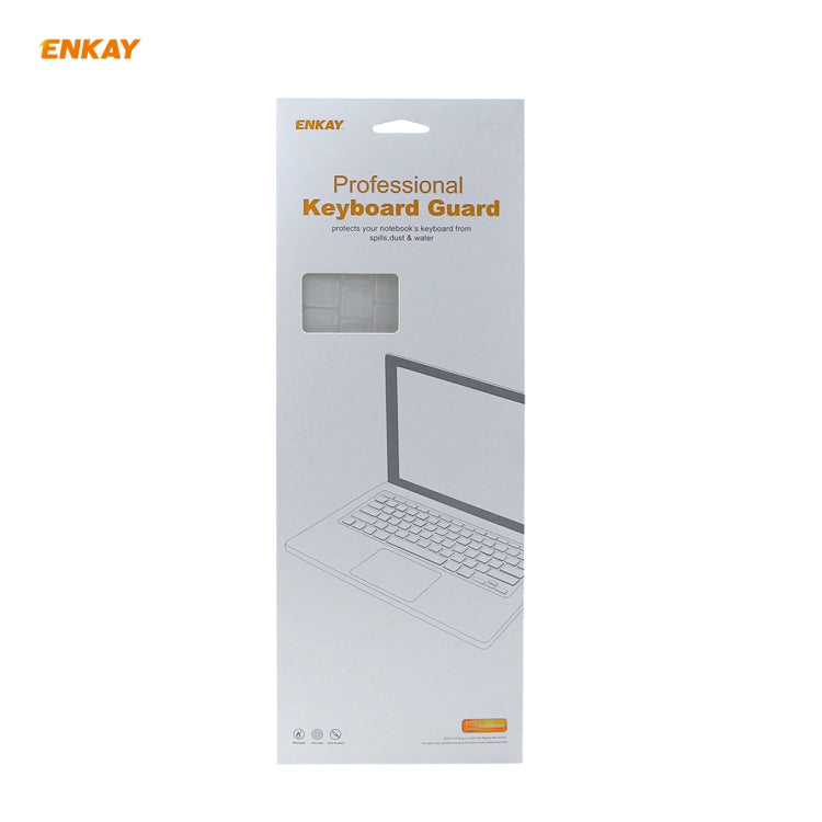 ENKAY 美版筆記本超薄TPU鍵盤保護膜  適用於MacBook Pro 13.3 inch A1706 / A1989 / A2159 & Pro 15.4 inch A1707 / A1990