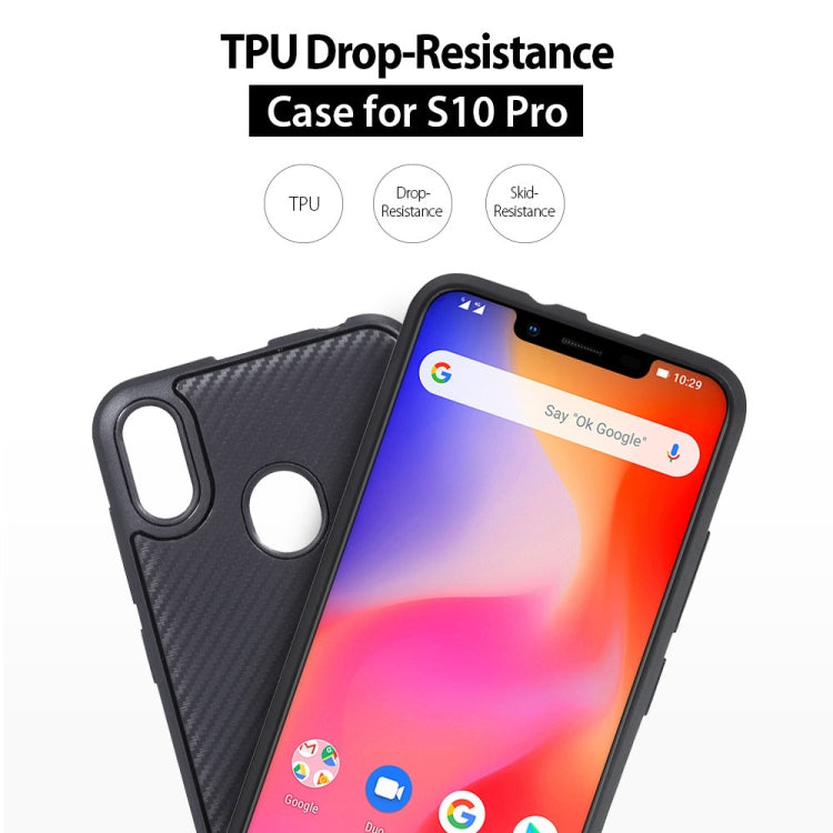 Ulefone S10 Pro 碳纖維紋TPU手機保護殼