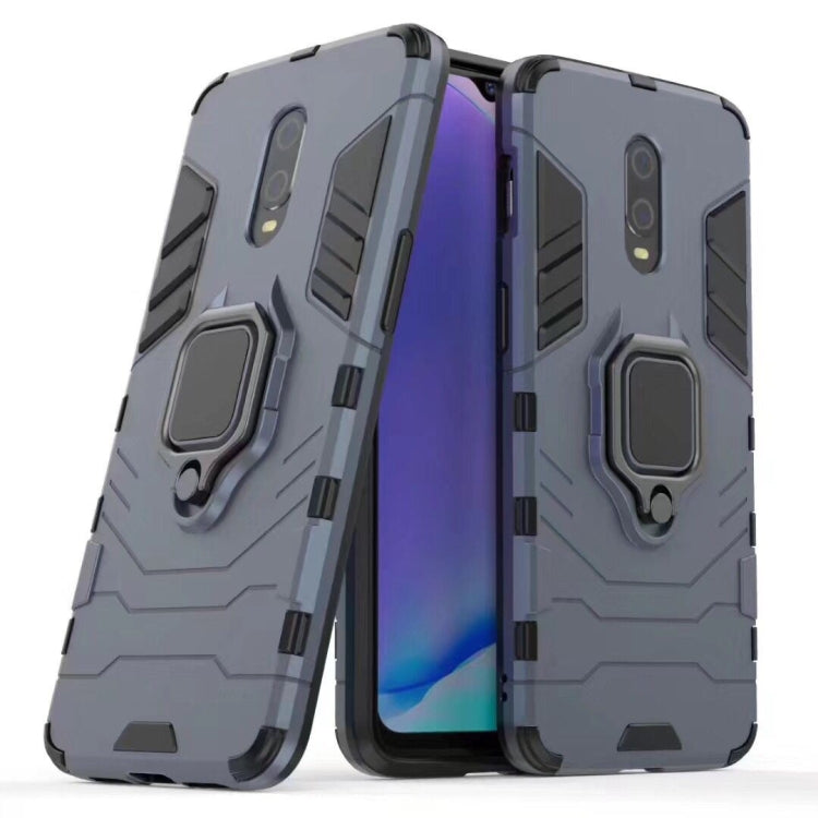 適用於OnePlus 7 黑豹PC + TPU磁性指環支架防摔保護殼