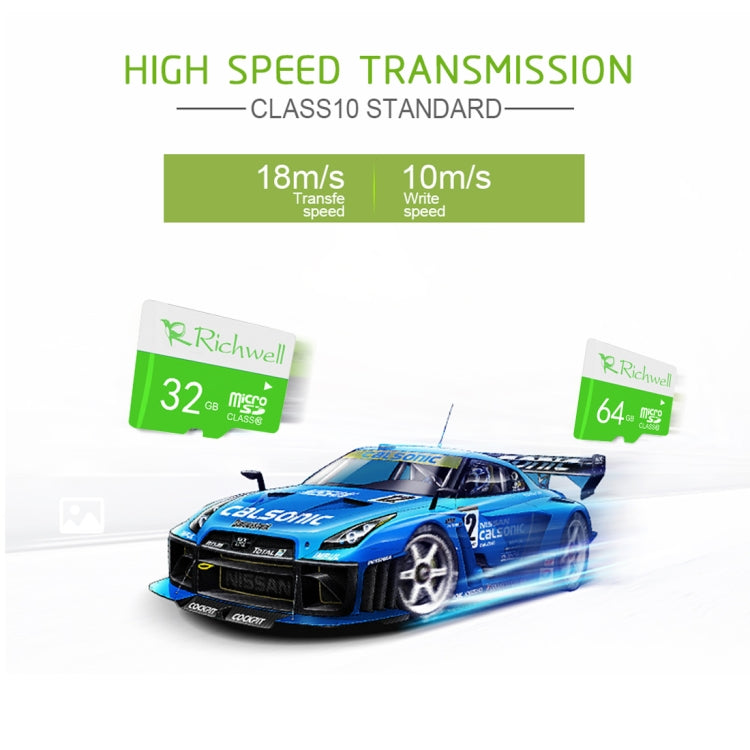 瑞淇威  64GB Class 10 Micro SD 內存卡, 64GB