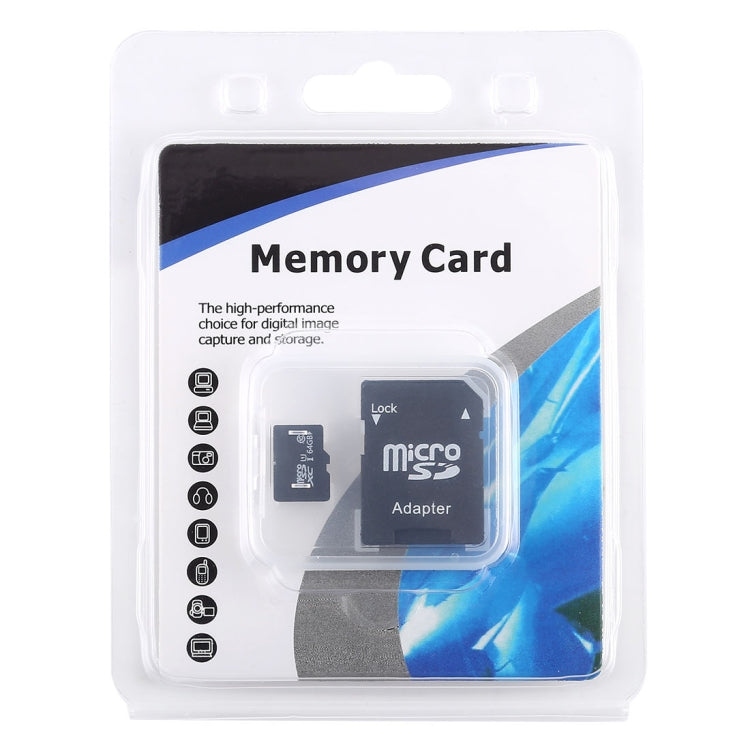 64GB Class 10 Micro SD 內存卡 全套包裝