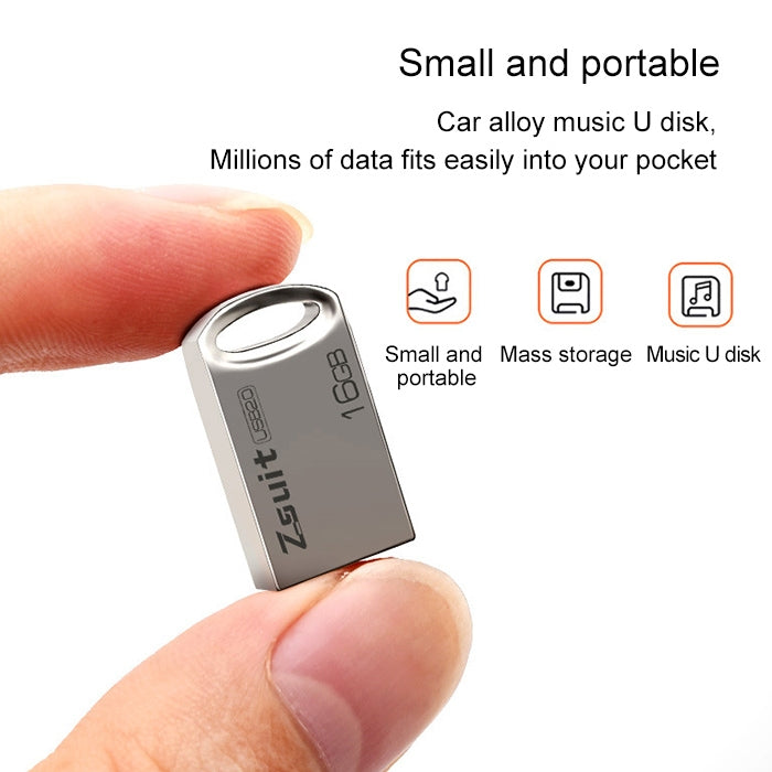 捷速優 128GB USB 3.0 迷你金屬環形U盤