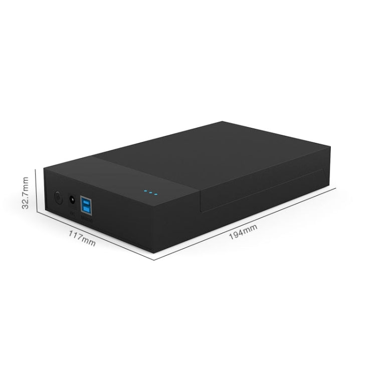 藍碩 2.5/3.5寸串口 USB3.0 SSD台式機硬盤外置移動硬盤盒