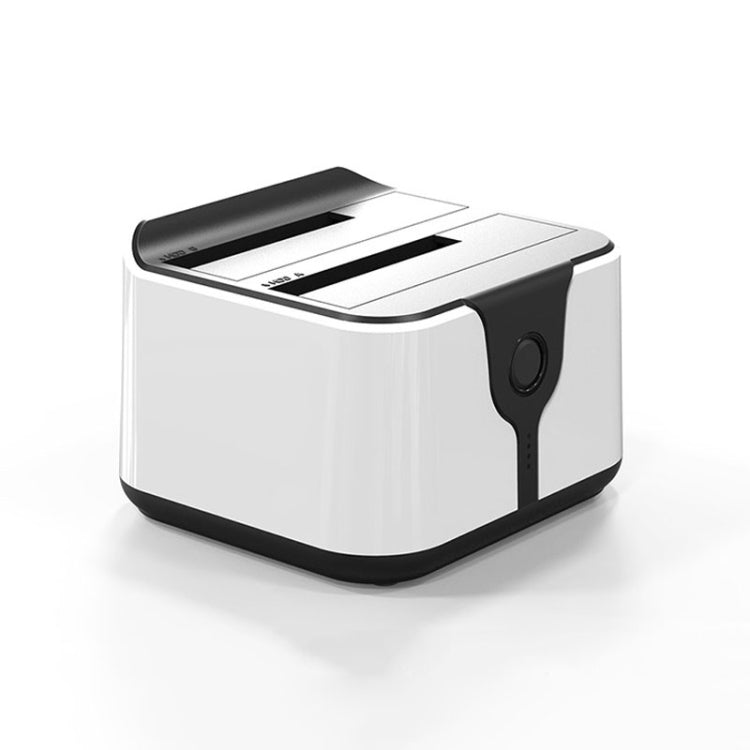 藍碩 2.5/3.5寸雙盤位硬盤底座 USB3.0 SATA串口通用硬盤座