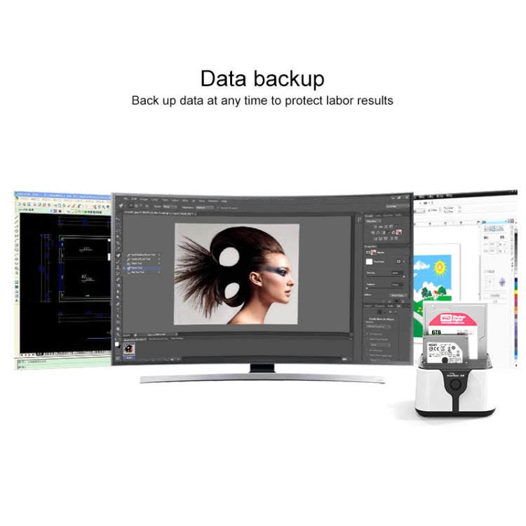 藍碩 2.5/3.5寸雙盤位硬盤底座 USB3.0 SATA串口通用硬盤座