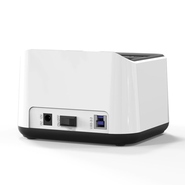 藍碩 2.5/3.5寸雙盤位硬盤底座 USB3.0 SATA串口通用硬盤座