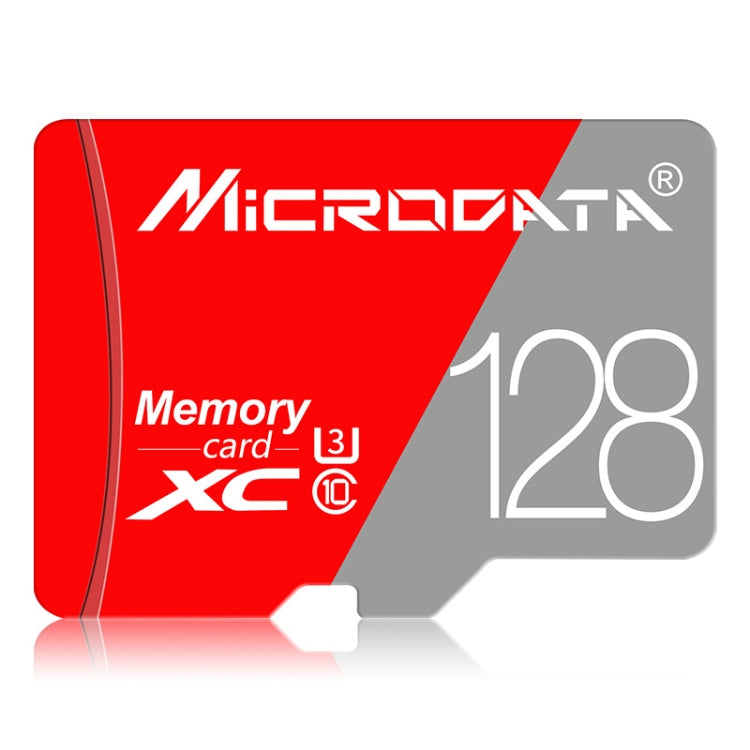 MICRODATA 128GB Class10 紅灰TF內存卡