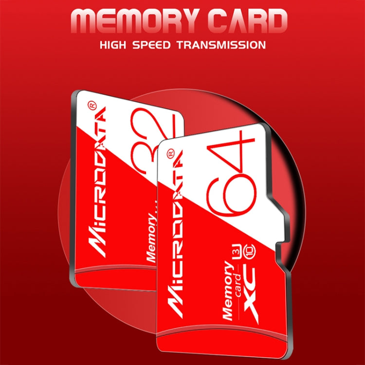 MICRODATA 128GB 高速U3紅白TF存儲卡