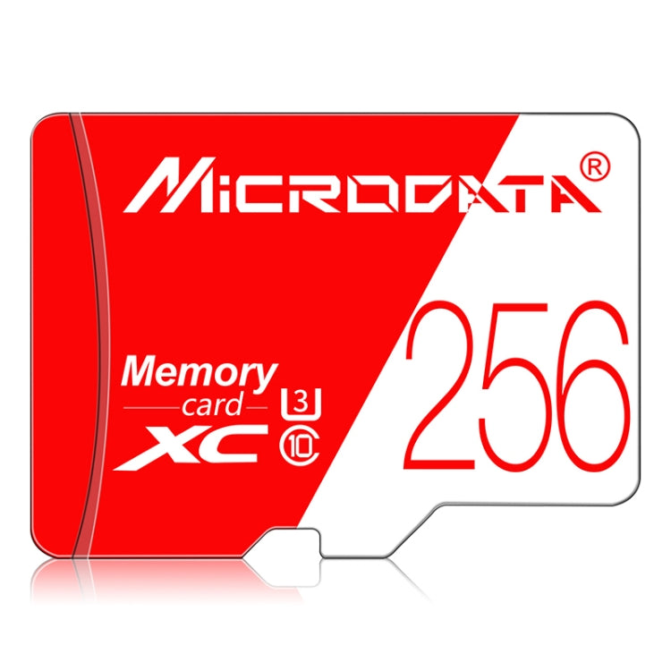 MICRODATA 256GB 高速U3紅白TF存儲卡