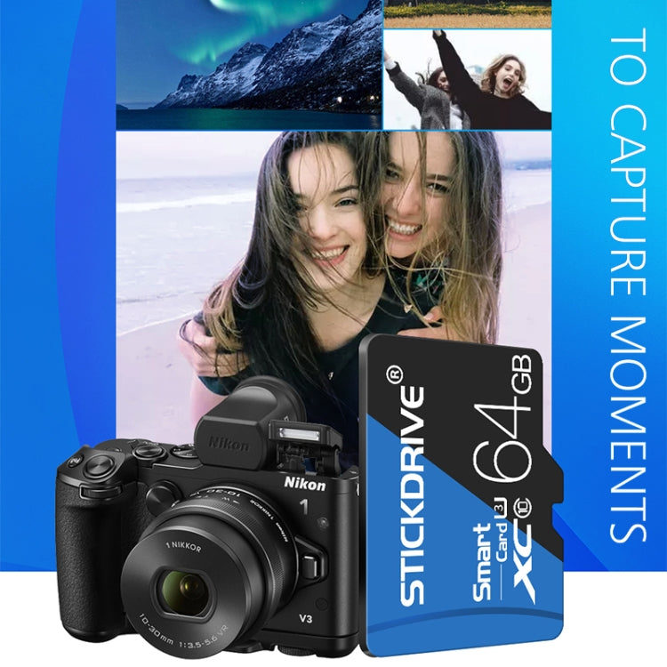 STICKDRIVE 16GB 高速U1藍黑TF存儲卡