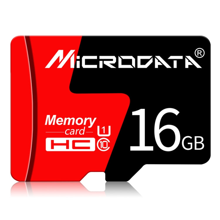 MICRODATA 16GB U1紅黑TF存儲卡