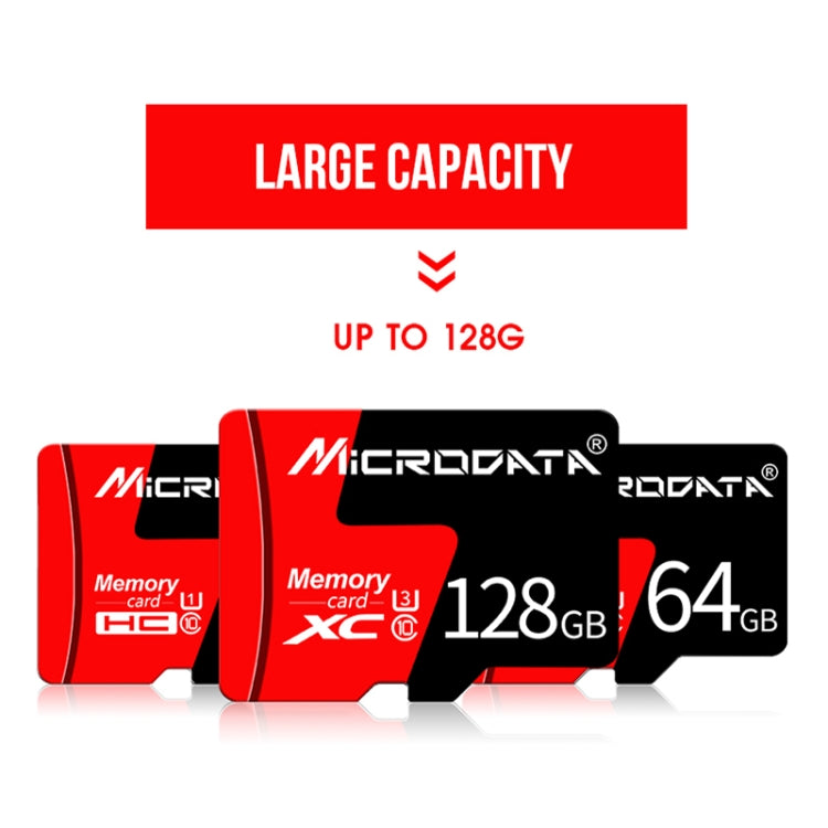 MICRODATA 128GB U3紅黑TF存儲卡