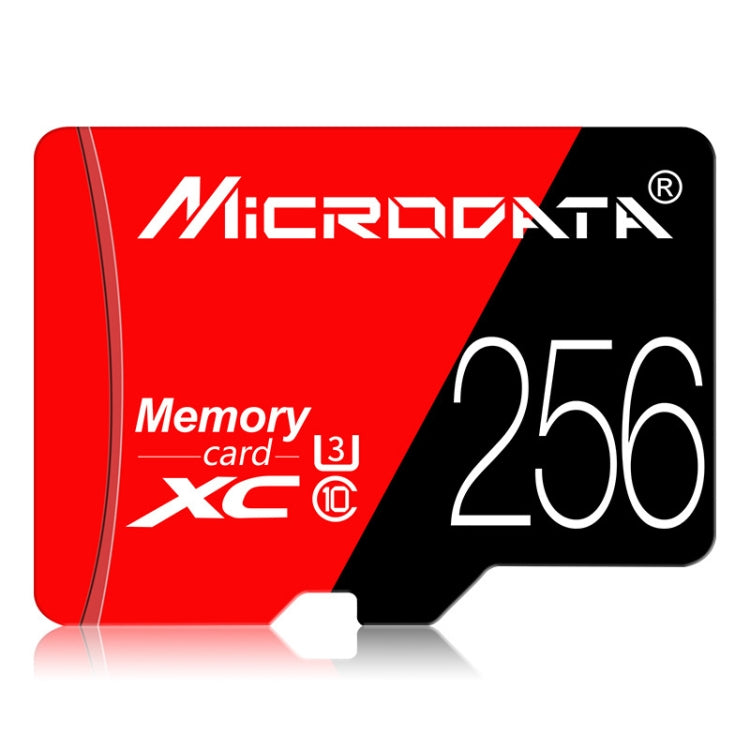 MICRODATA 256GB U3紅黑TF存儲卡