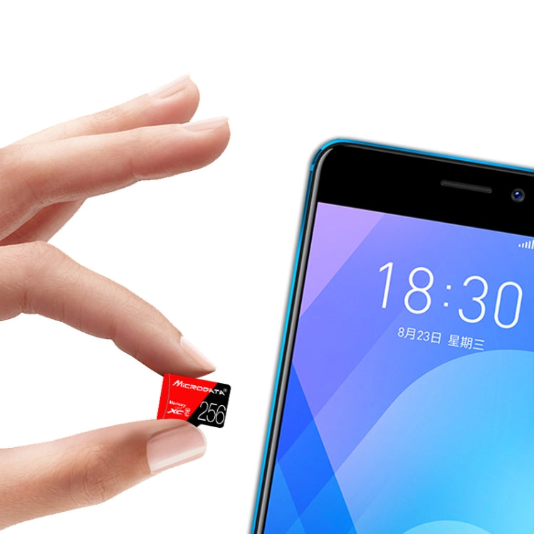 MICRODATA 256GB U3紅黑TF存儲卡