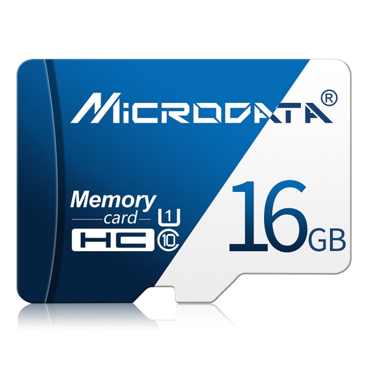 MICRODATA 16GB U1藍白TF存儲卡