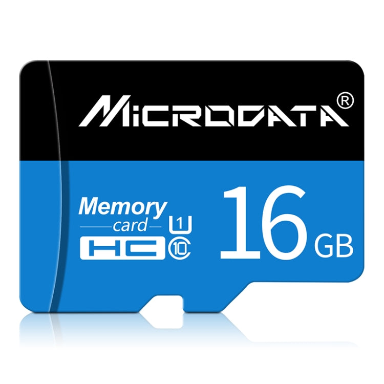 MICRODATA 16GB U1藍黑TF存儲卡