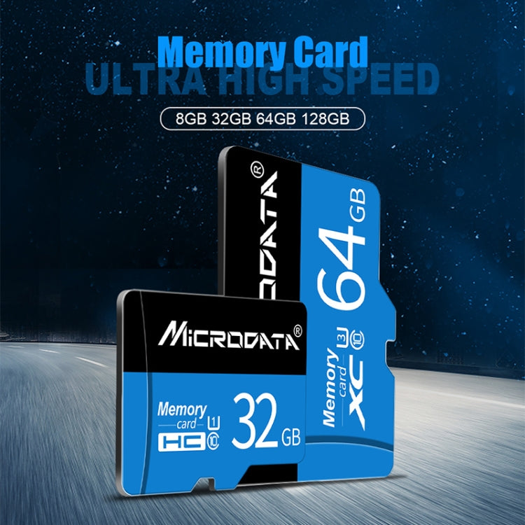MICRODATA 32GB U1藍黑TF存儲卡, 32GB