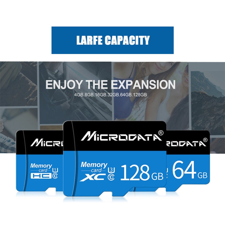 MICRODATA 128GB U3藍黑TF存儲卡