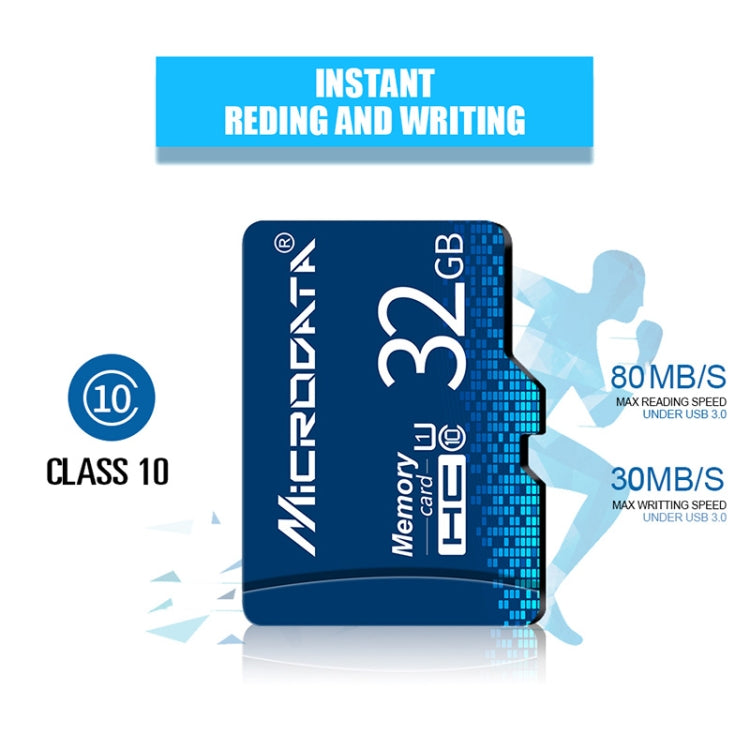 MICRODATA 32GB U1藍TF存儲卡