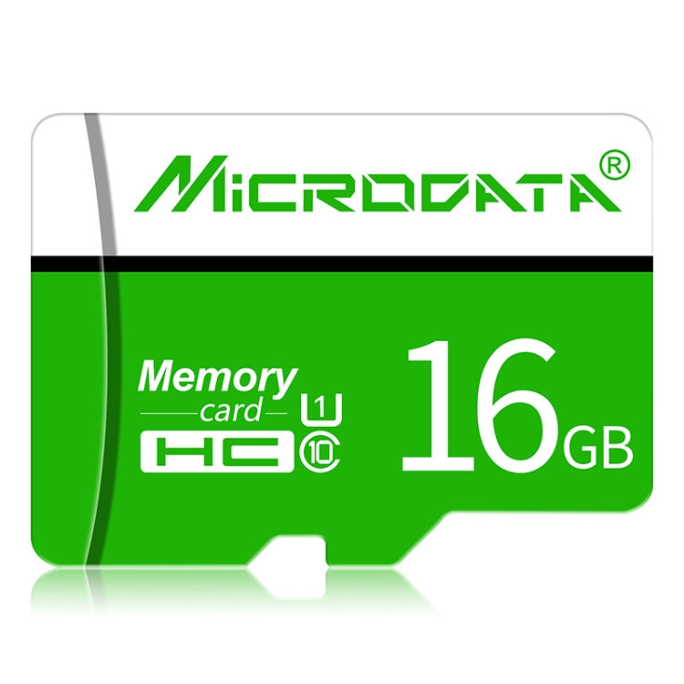 MICRODATA 16GB U1綠白TF存儲卡