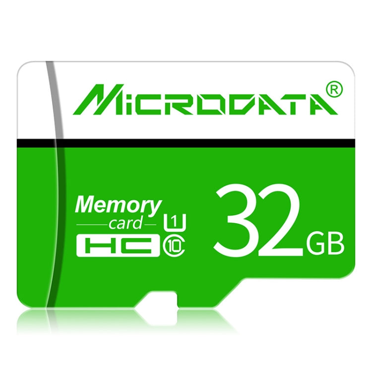 MICRODATA 32GB U1綠白TF存儲卡