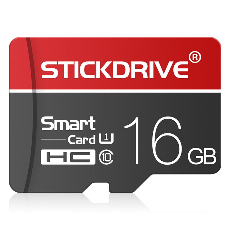 STICKDRIVE 16GB U1白杠紅黑TF存儲卡