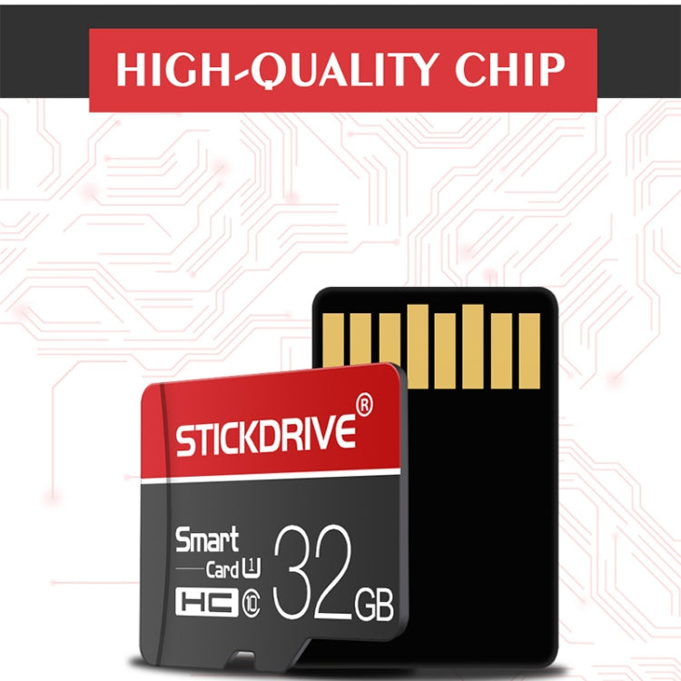 STICKDRIVE 16GB U1白杠紅黑TF存儲卡