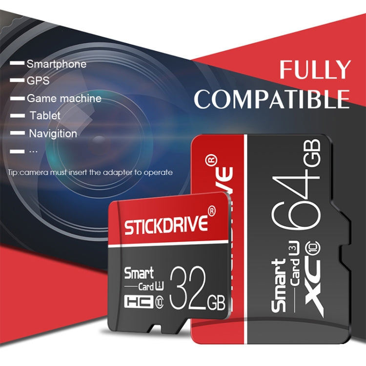 STICKDRIVE 16GB U1白杠紅黑TF存儲卡