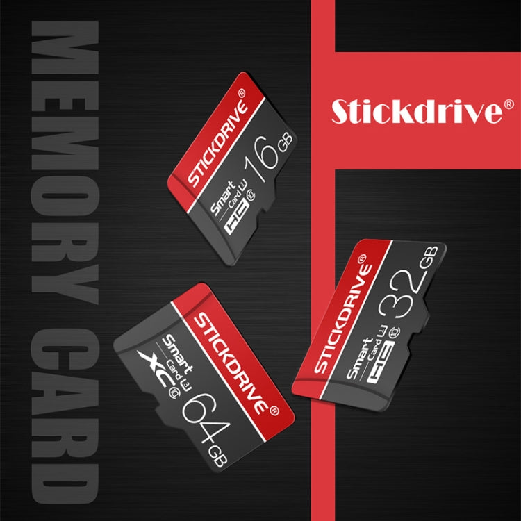 STICKDRIVE 16GB U1白杠紅黑TF存儲卡