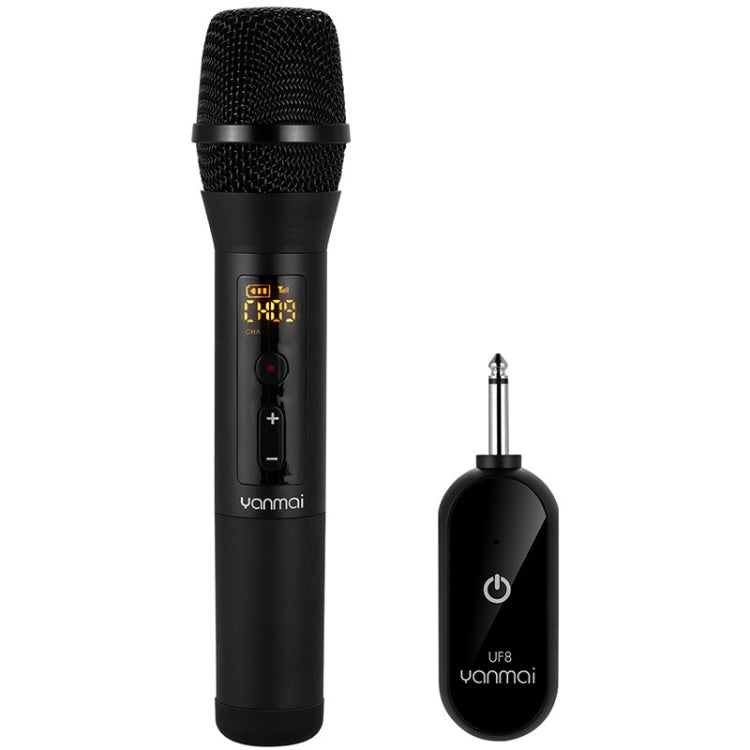 Yanmai UF8 UHF無線動圈麥克風音箱話筒 帶LCD显示屏