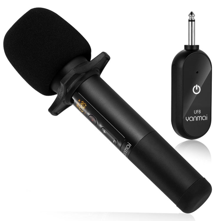 Yanmai UF8 UHF無線動圈麥克風音箱話筒 帶LCD显示屏