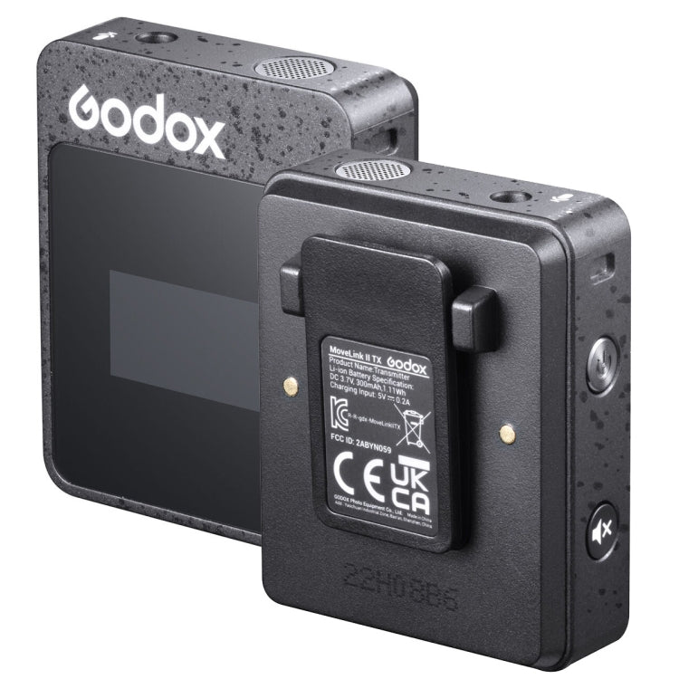 Godox MoveLink II M1 2.4GHz無線麥克風系統組合  , MoveLink II M1