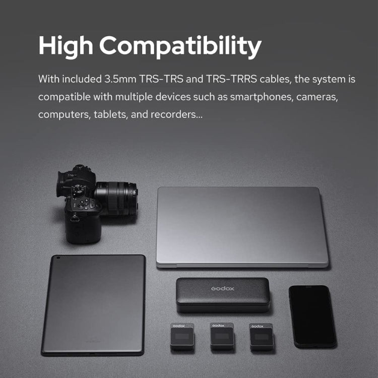 Godox MoveLink II M1 2.4GHz無線麥克風系統組合  , MoveLink II M1