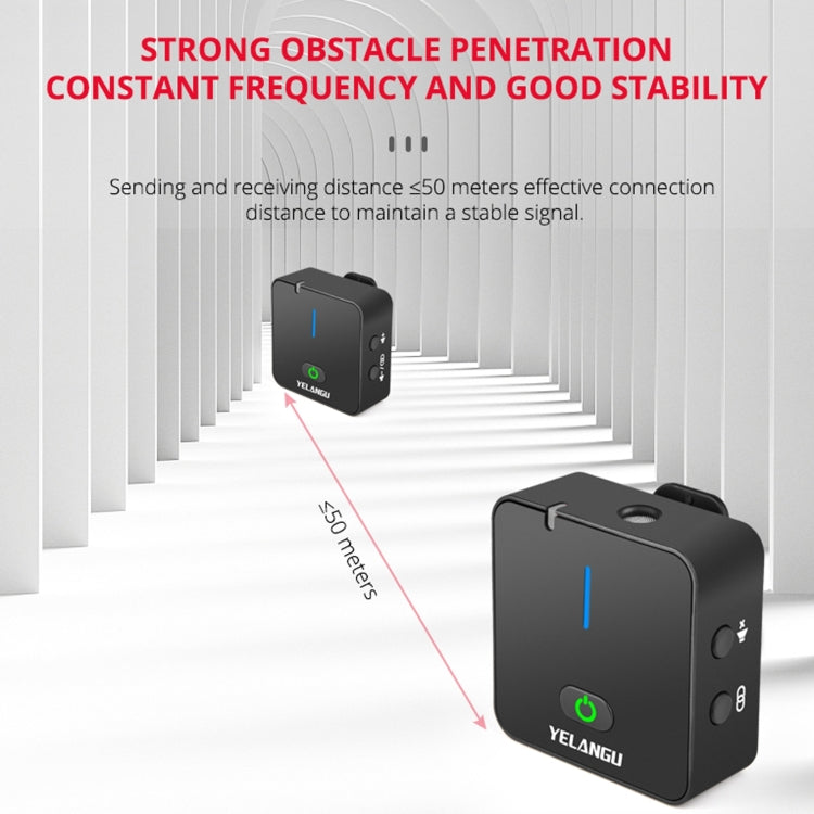 野狼谷 MX5S 2.4G 直播採訪攝像無線錄音麥克風 一拖二