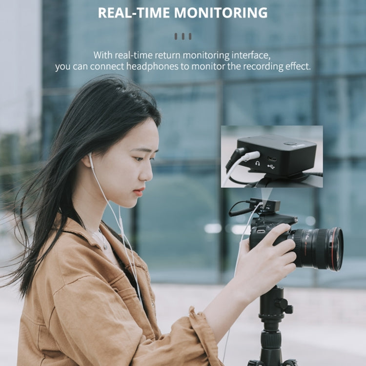 野狼谷 MX5S 2.4G 直播採訪攝像無線錄音麥克風 一拖二