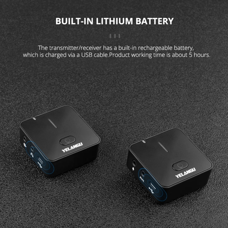 野狼谷 MX5S 2.4G 直播採訪攝像無線錄音麥克風 一拖二