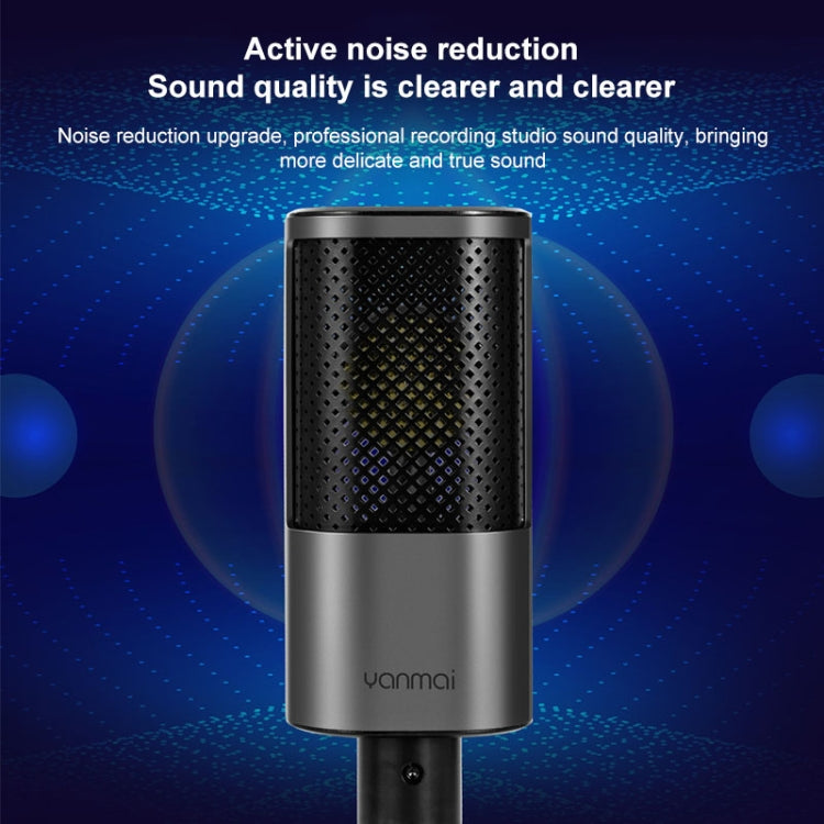 突音 X2 主動降噪心型指向電容式錄音麥克風套裝帶防噴網&懸臂支架&1.7m 3.5mm接口線