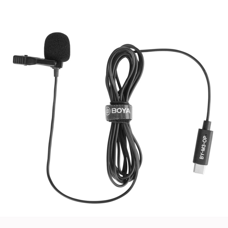 BOYA BY-M3-OP 適用於DJI OSMO Pocket口袋雲台靈眸 夾式数字領夾式麥克風