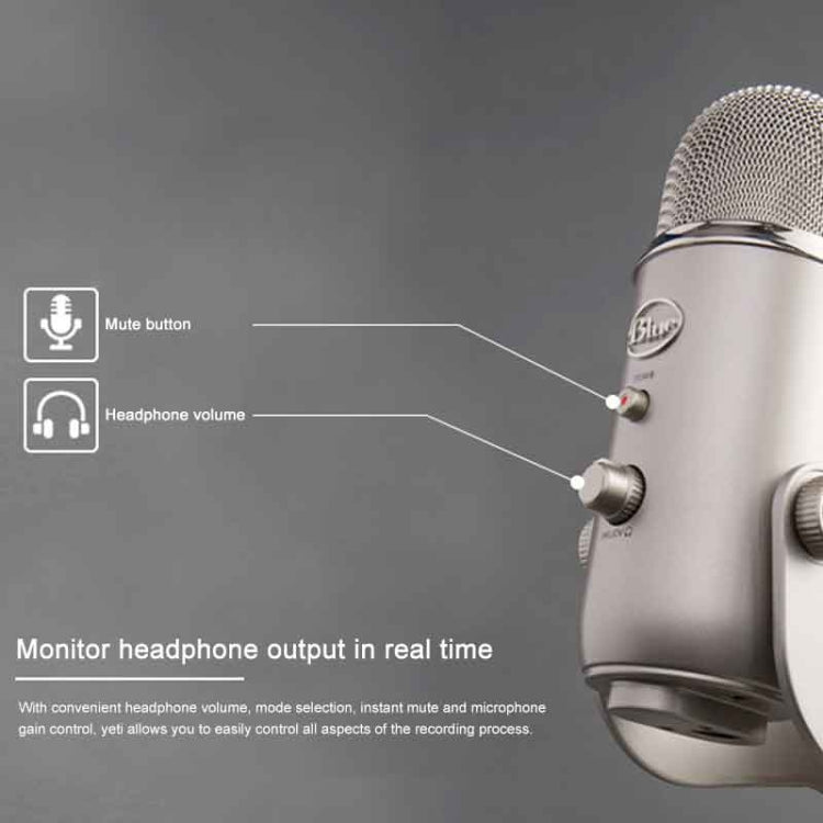 Logitech羅技 Blue Yeti雪怪麥克風 USB電容話筒