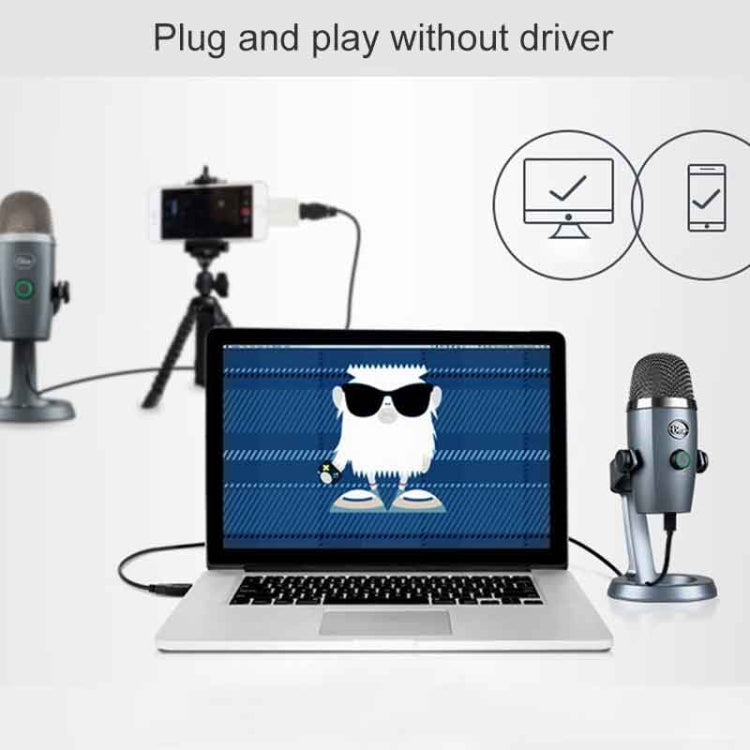 Logitech羅技 Blue Yeti Nano 電容数字麥克風USB直播話筒