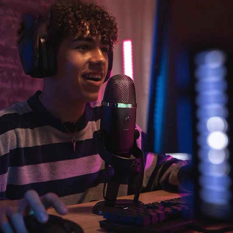 Logitech羅技 Blue Yeti X 電容麥克風USB錄音直播話筒