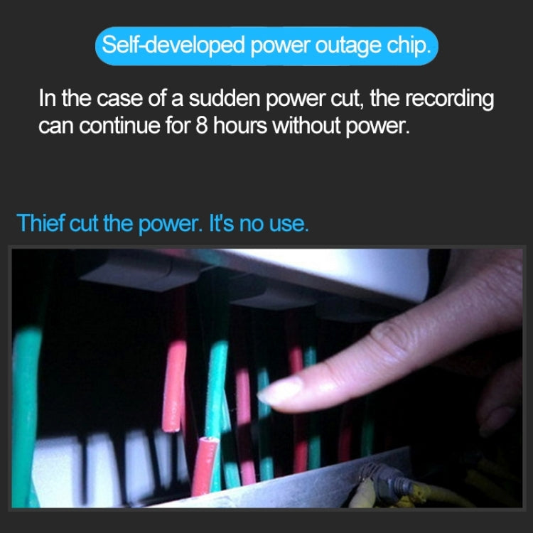 J-06紅外版無線攝像機 100萬像素 支持紅外夜視/移動偵測/TF卡紅外距離: 50m