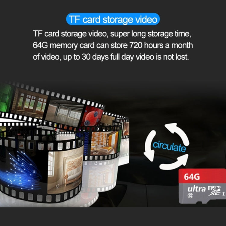 J-06紅外版無線攝像機 100萬像素 支持紅外夜視/移動偵測/TF卡紅外距離: 50m