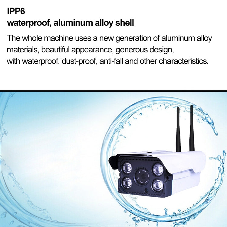 J-02100 雙天線 無線高清攝像機 100萬像素 支持紅外夜視&TF卡